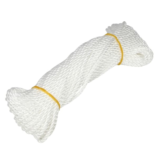 Tau 4 mm x 25 m hvitt