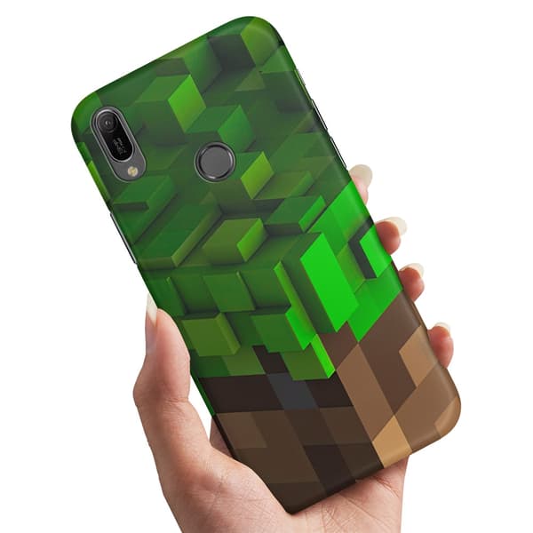 Deksel / Mobildeksel til Samsung Galaxy A40 - Minecraft