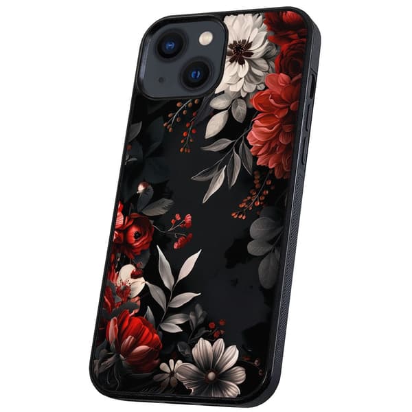 iPhone 13 Mini - Deksel/Mobildeksel Flowers