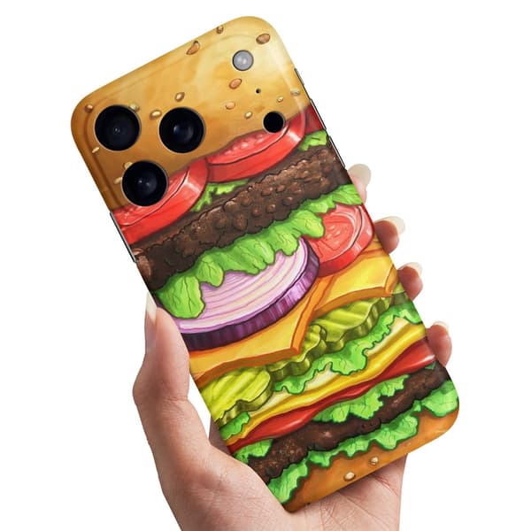 Cover / Mobilcover til iPhone 17 / 18 Pro Max - Hamburger