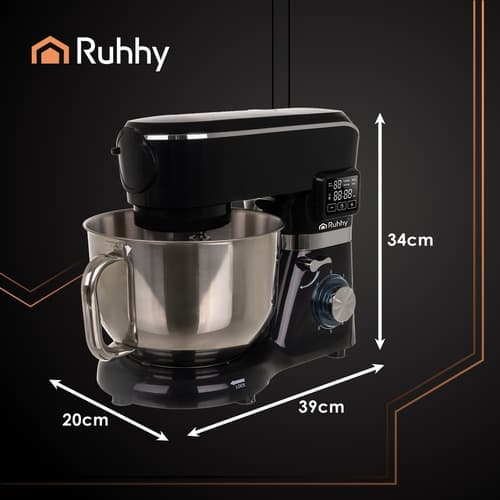 Foodprocessor med Varme & Kødhakker / Blender - 2000W