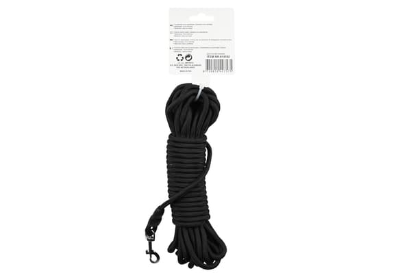 Sporline hund 10 m sort