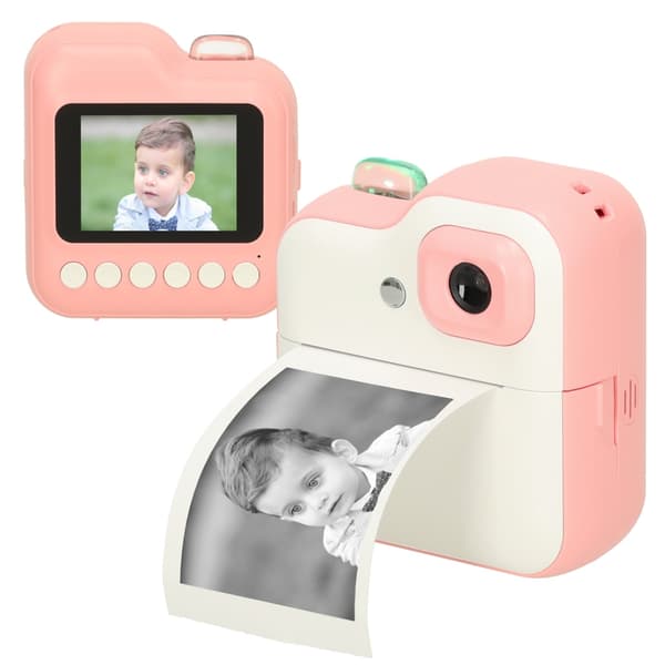 Kamera med utskrift for barn - Polaroidkamera