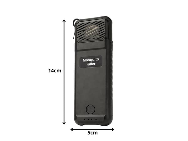 Myggemiddel USB bærbar med refill