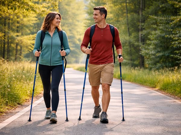 Gåstaver nordic walking sett