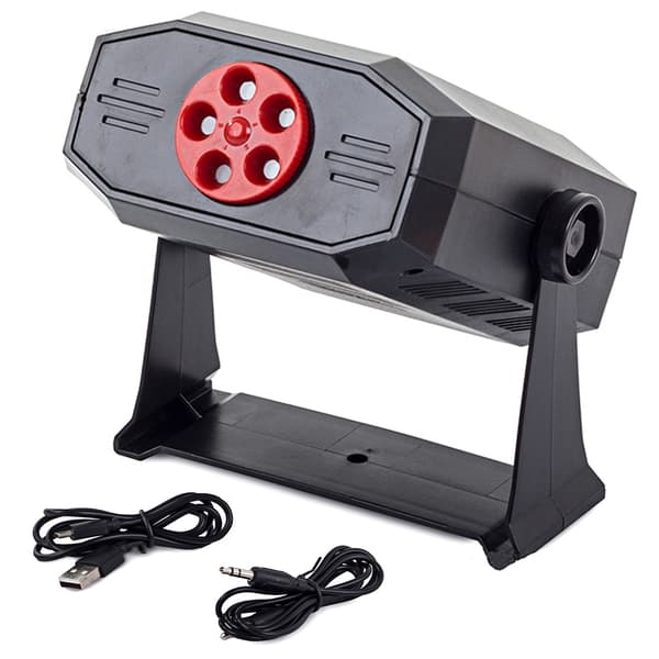 Laserprojektor strobe laser disco høyttaler
