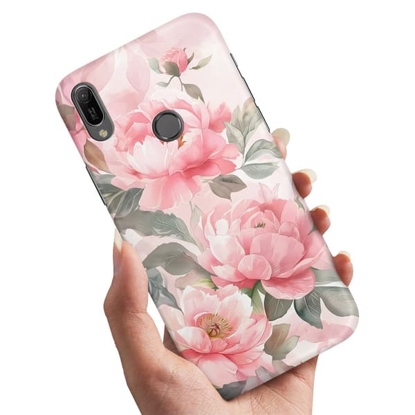 Deksel / Mobildeksel til Samsung Galaxy A40 - Flowers
