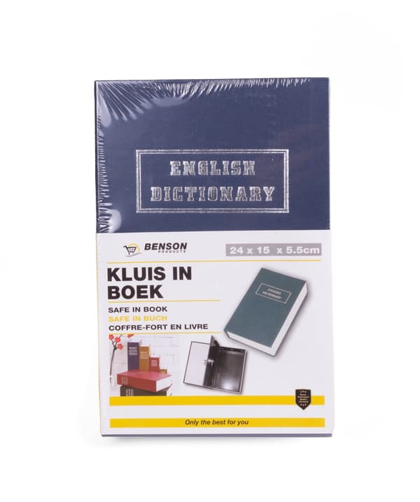 Bokformet safe - stor