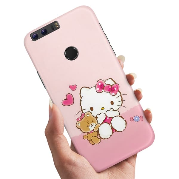 Deksel / Mobildeksel til Huawei Honor 8 - Kitty