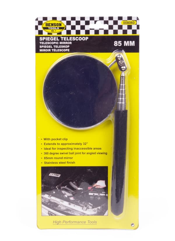 Teleskooppinen tarkastuspeili Ø85 mm