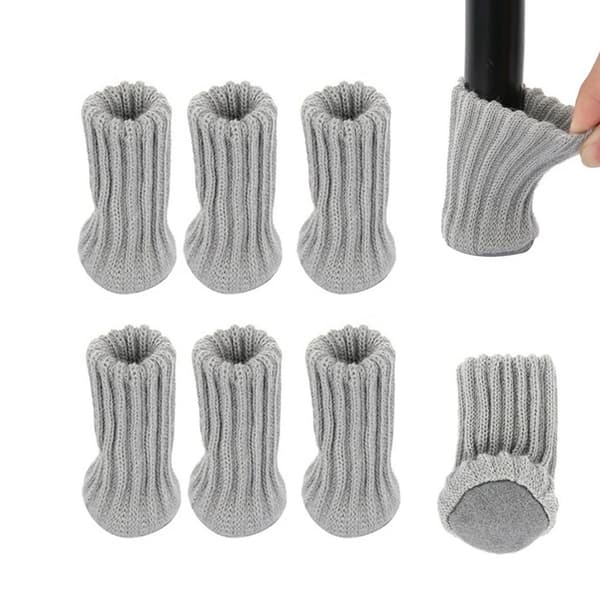 Stolsstrumpor i Stretch – Stolbensskydd - 8-Pack