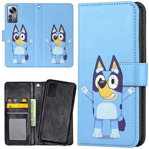 Xiaomi 12 Pro - Lommebok Deksel Bluey