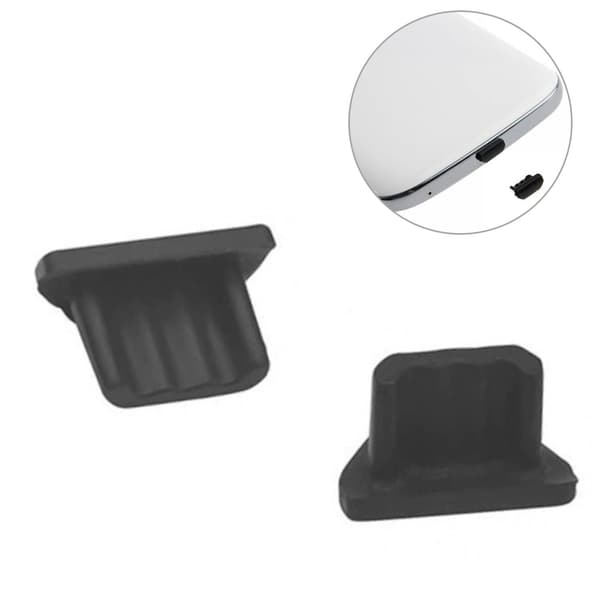 2-Kpl - Pölynsuoja Micro-USB-liittimelle