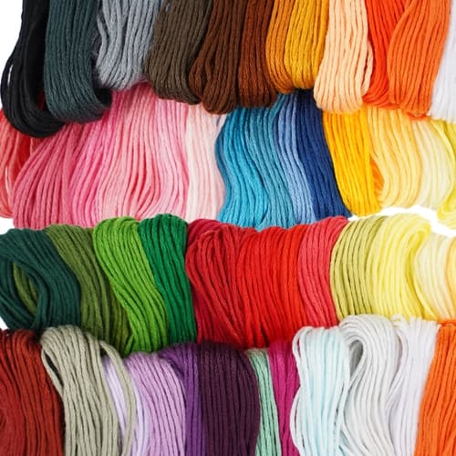 Broderitrådsett / Broderigarn - 50 stk