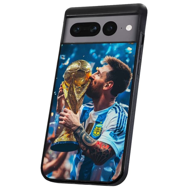Google Pixel 7 Pro - Cover/Mobilcover Messi