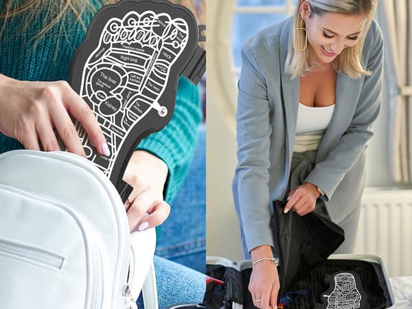 Fodmassage måtte EMS - Elektrisk cirkulationsstimulator