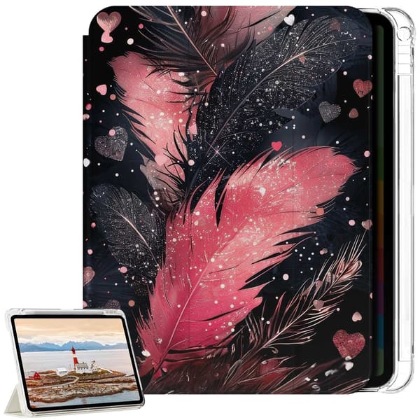 Deksel til iPad Air 11" 6th/7th gen - M2/M3 - 2024/2025 - Feathers