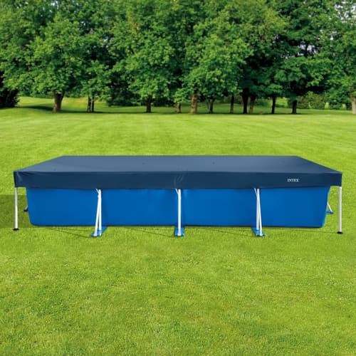 Poolovertræk / Poolafdækning - Beskyttelse til pool (460x226 cm)