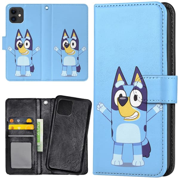 iPhone 11 - Lommebok Deksel Bluey