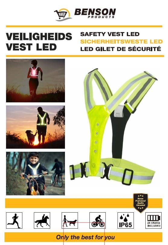 LED-heijastinliivi