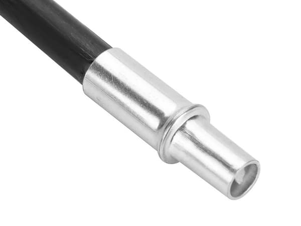 Teltstang sammenleggbar 340 cm - 6 segmenter, 2 pakker