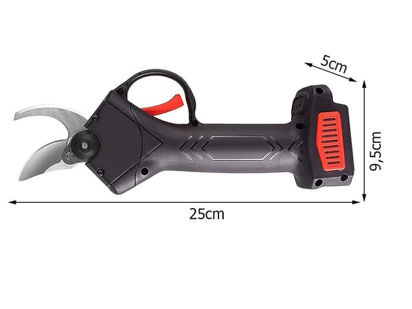 Elektrisk sikt 2 x batteri