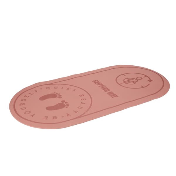 Yogamatte 127x63x0.6 cm rosa