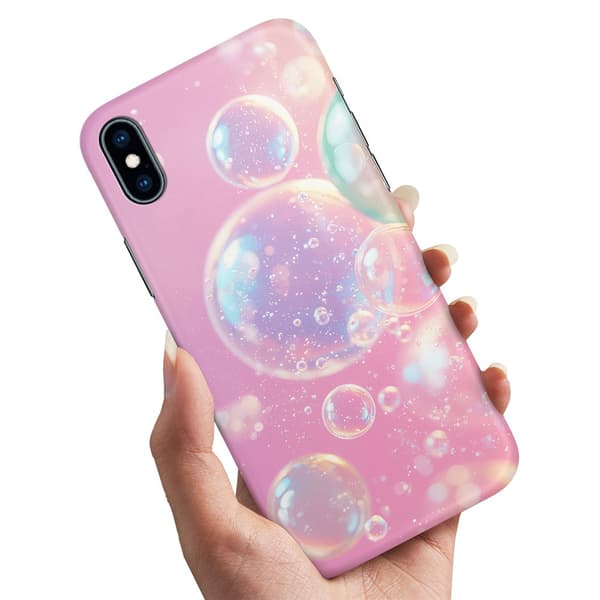 Deksel / Mobildeksel til iPhone XS Max - Bubbles