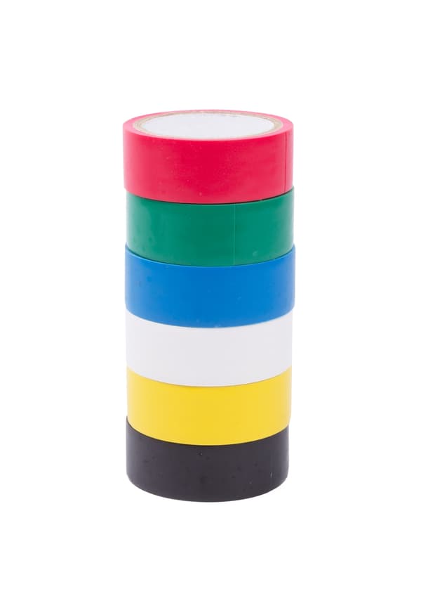 PVC tape 6 x 3 m farve