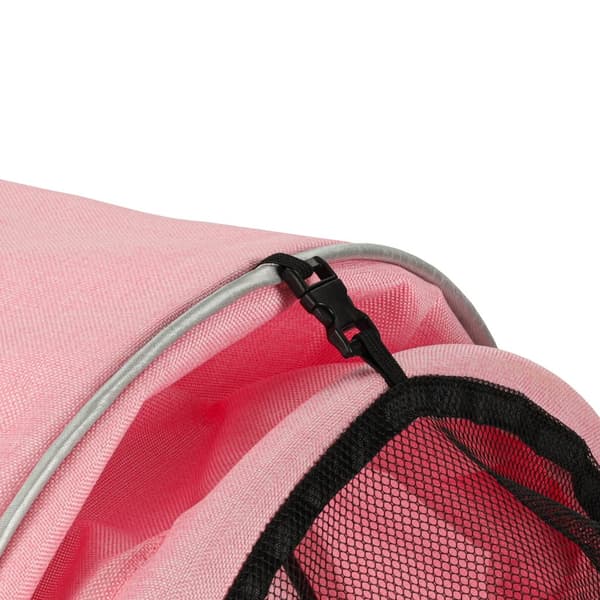 Barnevogn Trehjuling med Solskjerm - Rosa