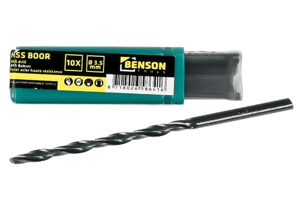 HSS-bor 3,5 mm 10 stk