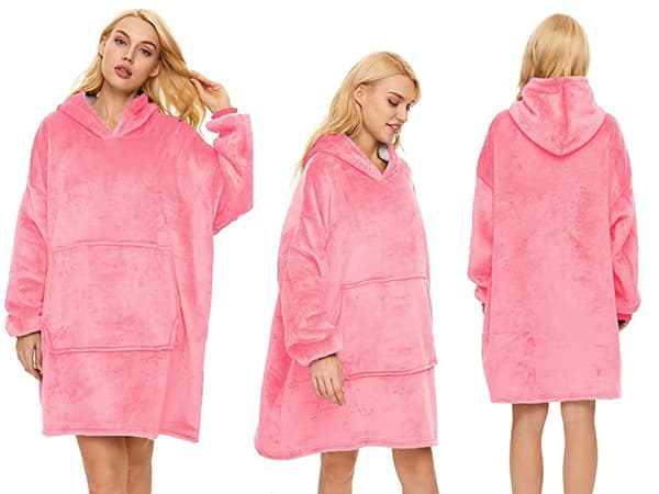 Oversized-Huppari Hupulla – Peitto - Pink