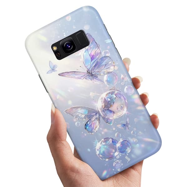 Deksel / Mobildeksel til Samsung Galaxy S8 - Butterflies