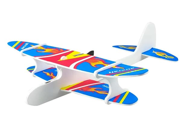 Polystyren flyvende skum usb motor svævefly dart lys
