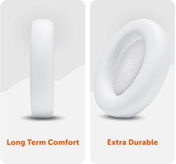 Øreputer til Bose QuietComfort Ultra 1 og 2 – Erstatningsputer - White