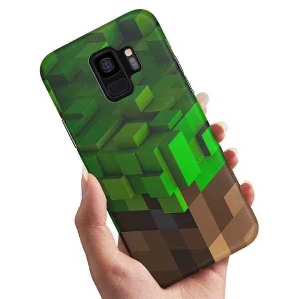 Deksel / Mobildeksel til Samsung Galaxy S9 Plus - Minecraft