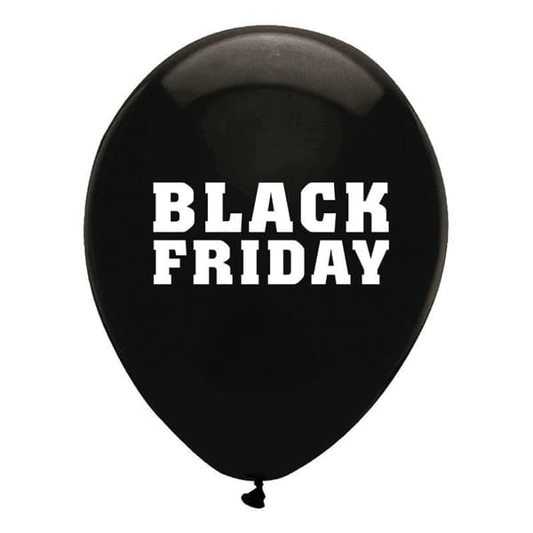 10-Pak - Balloner Black Friday