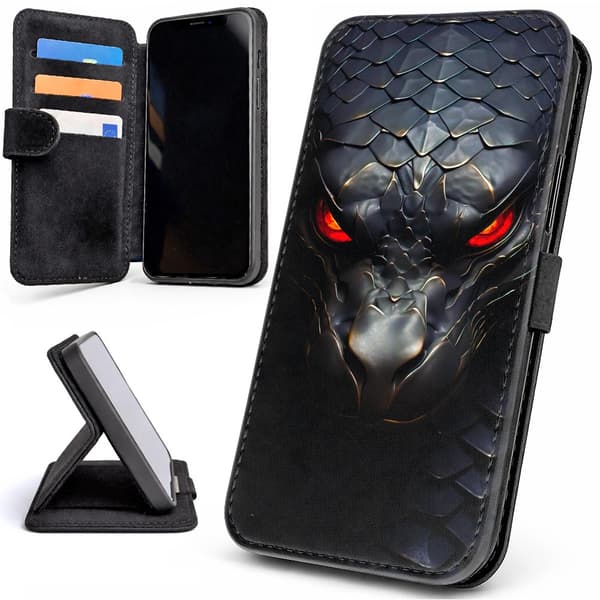 Plånboksfodral / Mobilfodral till iPhone 17 Pro Max - Snake
