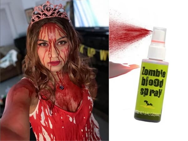 Halloween blodspray aftagelig make-up 60ml
