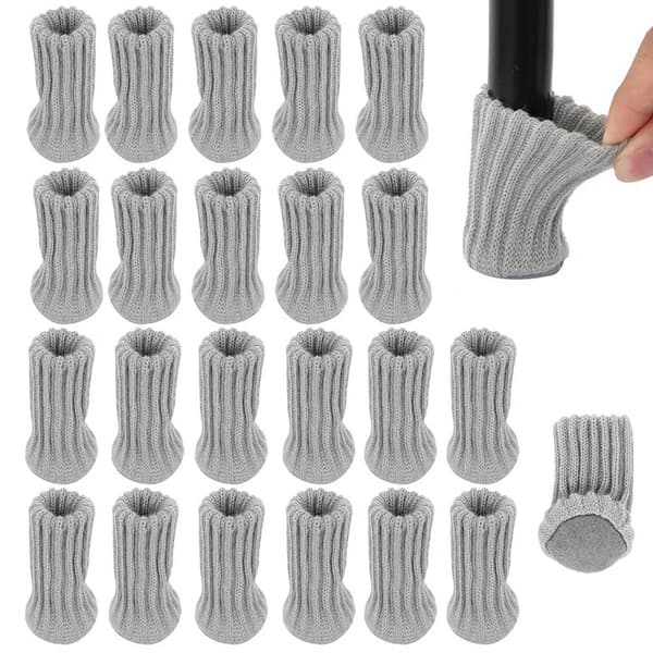 Stolsstrumpor i Stretch – Stolbensskydd - 24-Pack