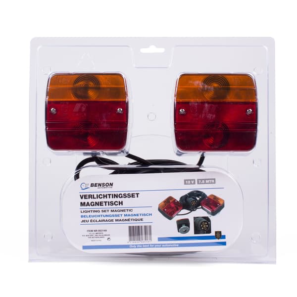 Lampor magnetiska 2.5 + 7.5 m kabel