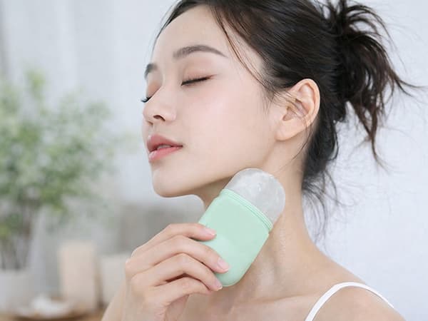Isrulle ansigtsmassage silikone