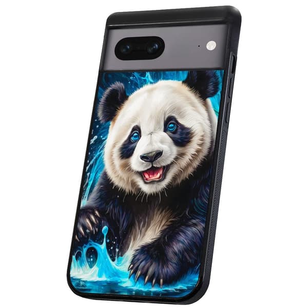 Google Pixel 7 - Cover/Mobilcover Panda