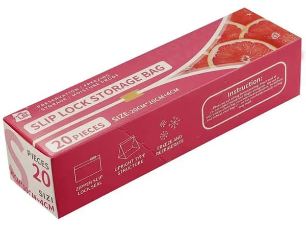 Förseglingsbara förseglingsbara filmpåsar för mat 600ml 20st