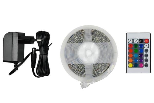 LED-liste fleksibel farve 3 m