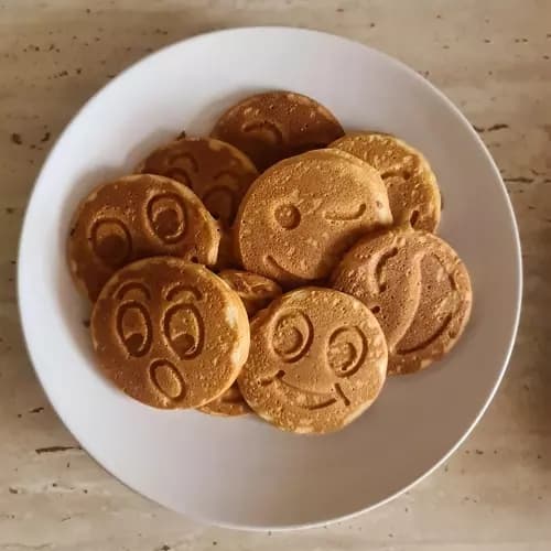 Stekepanne for Egg & Pannekake - Emoji / Smiley