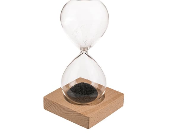 Timglas med Magnetisk Sand - 16 cm