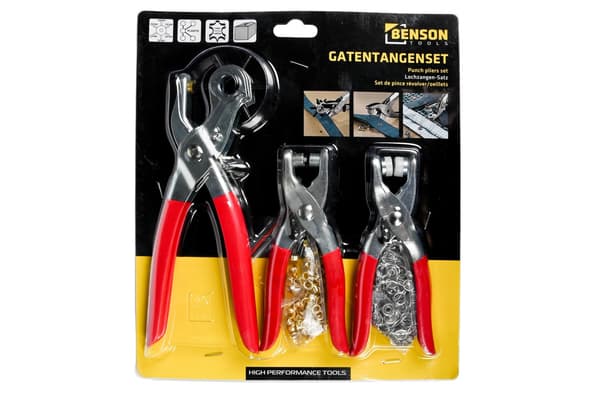 Håltångsset 3-pack + tillbehör