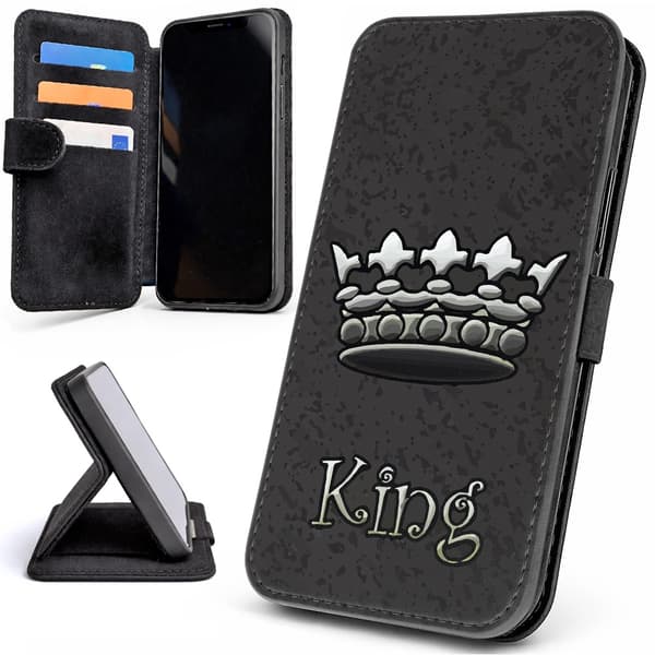 Lommebok Deksel / Mobildeksel til iPhone 17 - King