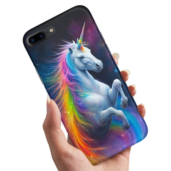 Deksel / Mobildeksel til iPhone 7 / 8 Plus - Unicorn
